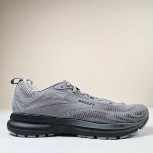 Brooks Trace 4 Running Shoes Mens Size 10.5 Grey/Black/Ebony Sneakers 110452